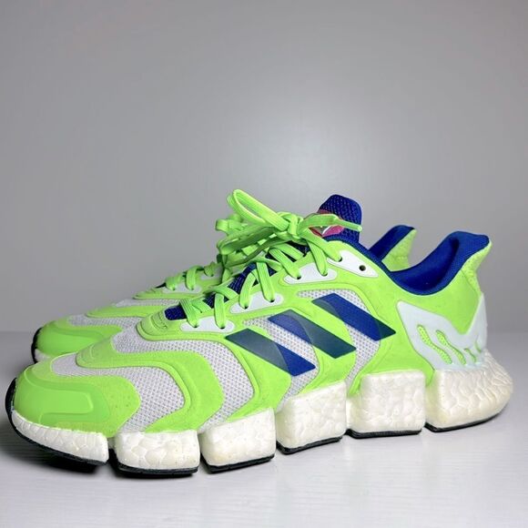 Adidas Climacool Vento Signal Green Running Sneakers men’s Size 9.5 - Picture 1 of 12